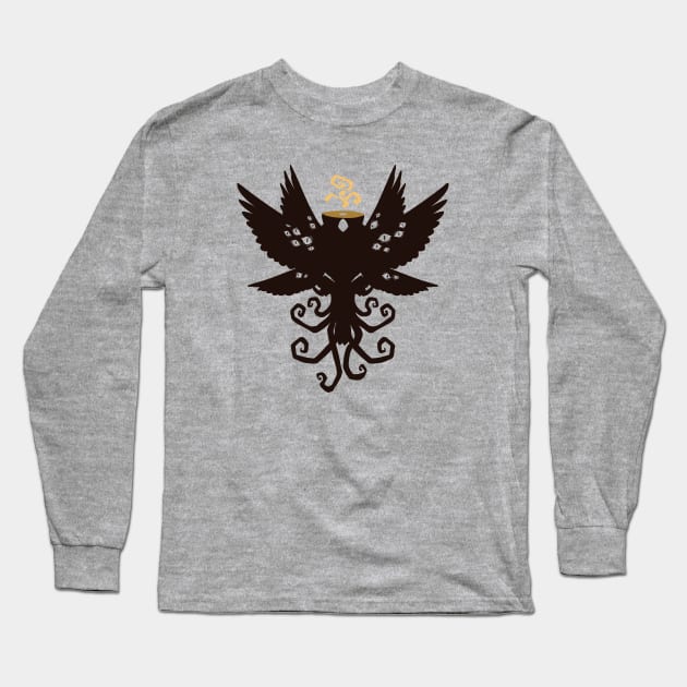 eldritch sparrow Long Sleeve T-Shirt by Alienfirst